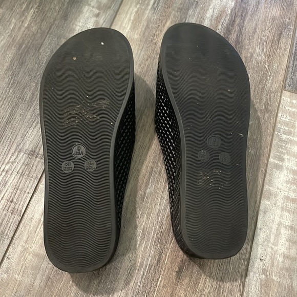 Jeffrey Campbell Havana Last Fling 2 Black Slide Platform Sandal - Picture 5 of 7